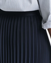 Pleated Midi Skirt