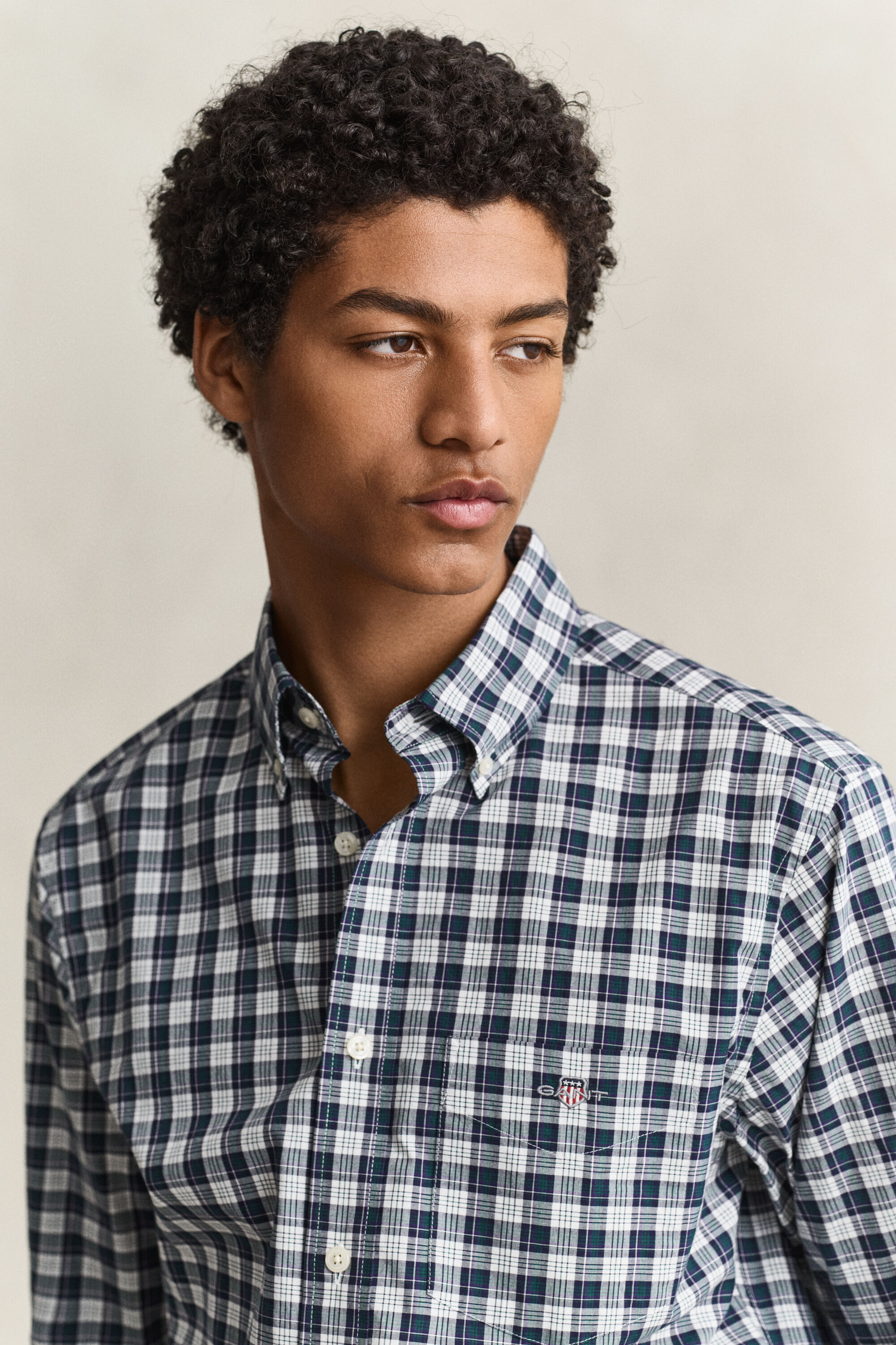 Checked Poplin Shirt