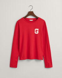 G Crew Neck Long Sleeve T-Shirt