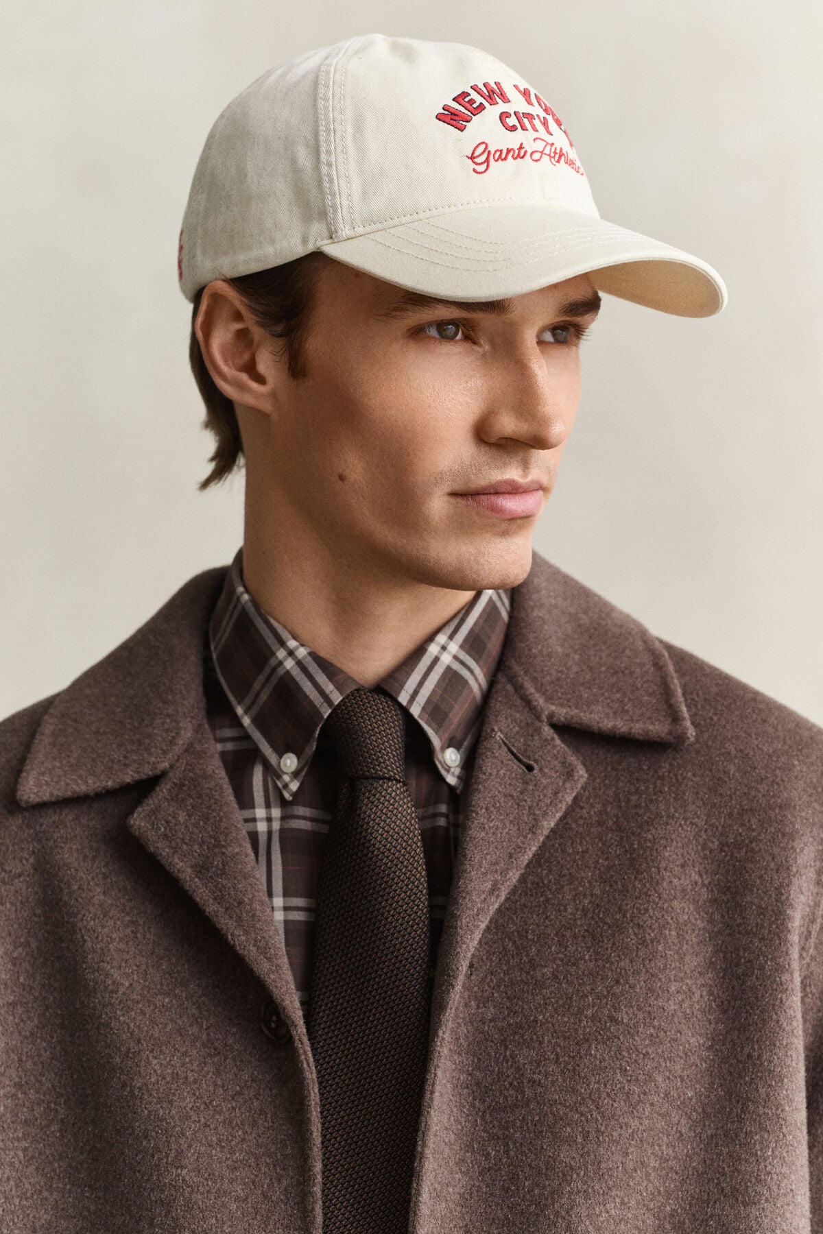 Handstitched Top Coat — SHADOW BROWN