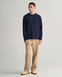 Tonal Shield Long Sleeve T-Shirt