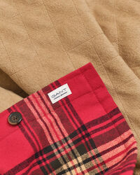 Relaxed Fit Checked Padded Overshirt