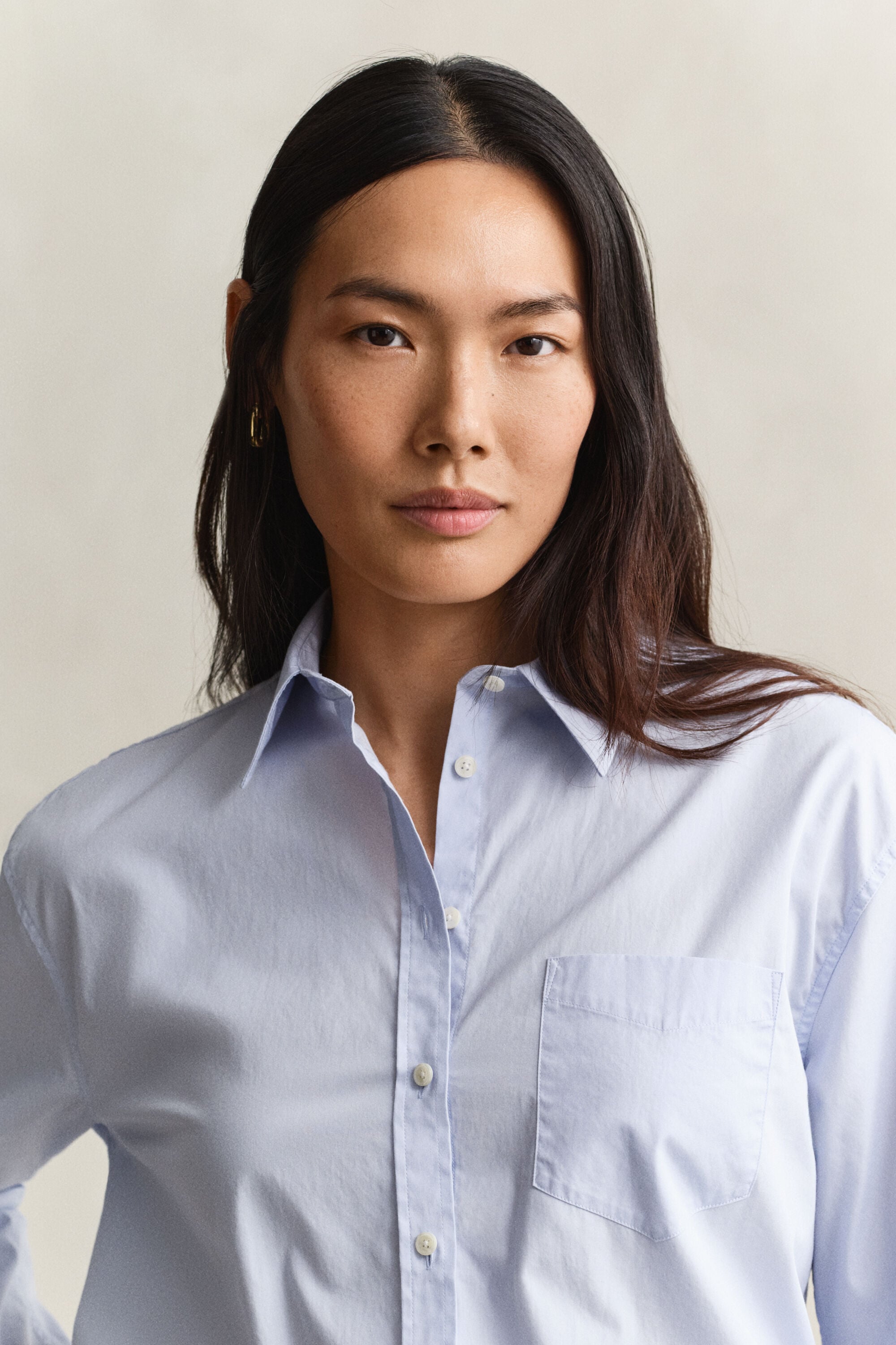 Relaxed Fit Classic Poplin Shirt