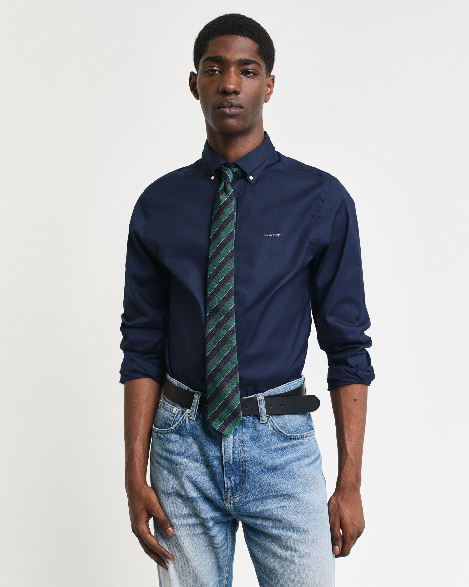 Slim Fit Pinpoint Oxford Shirt - GANT