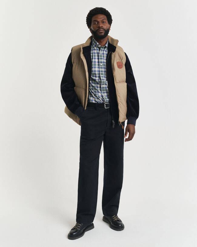 Regular Fit Checked Archive Poplin Shirt