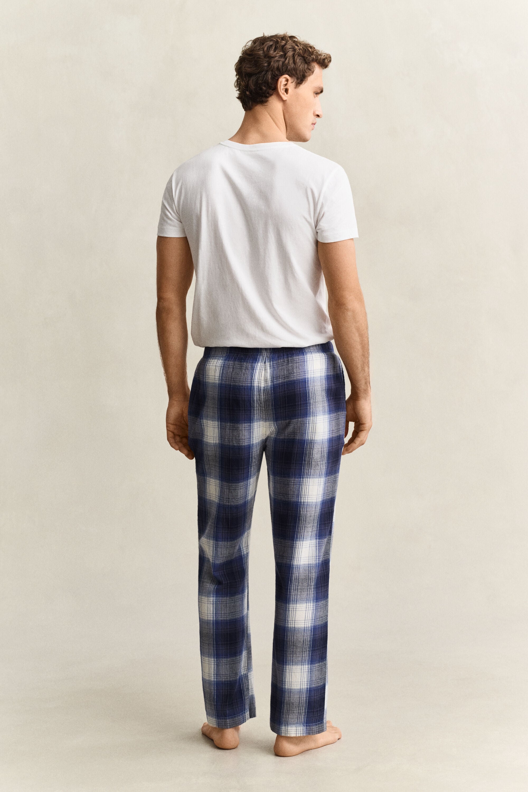Checked Flannel Pajama Pants