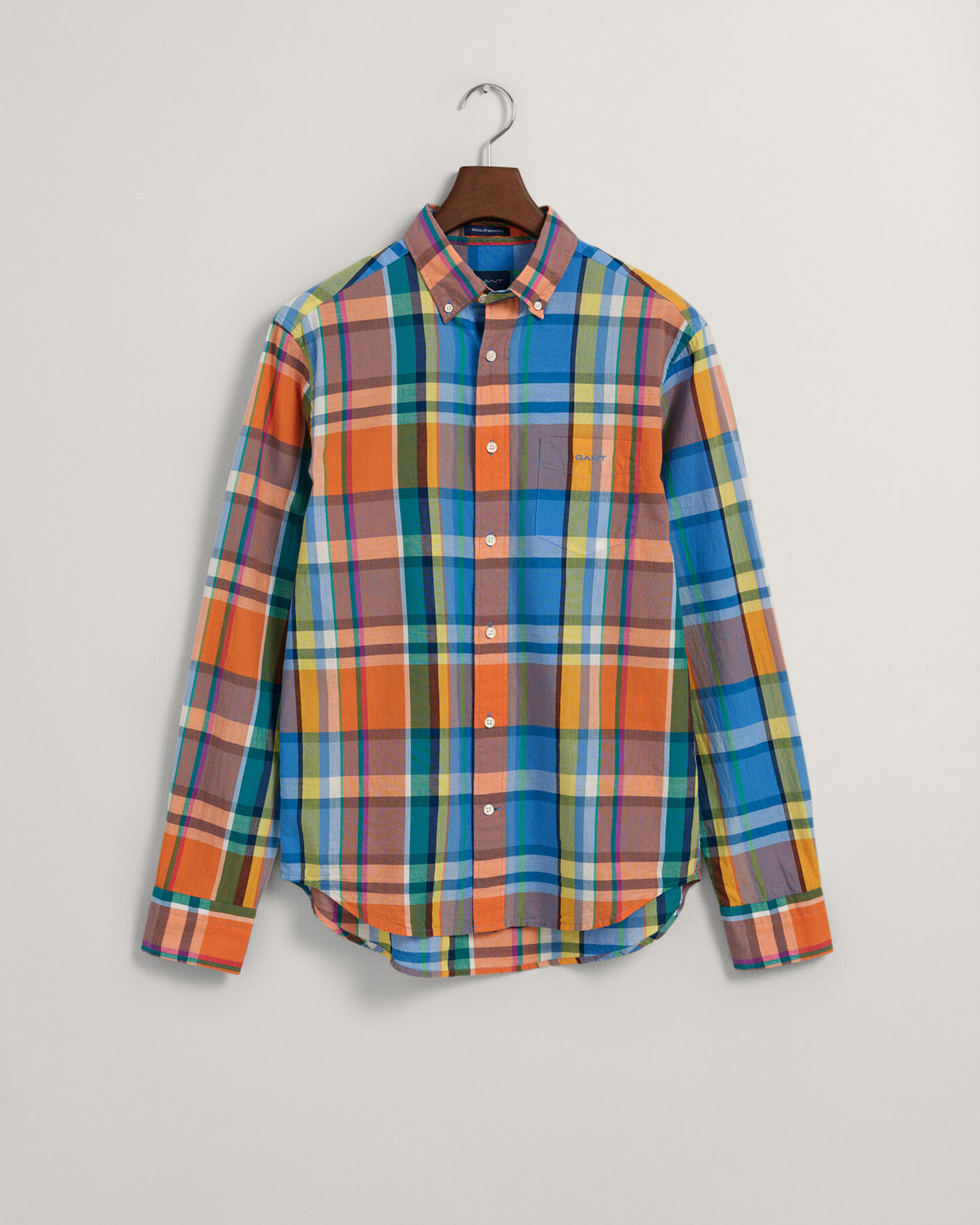 Regular Fit Colorful Madras Shirt - GANT