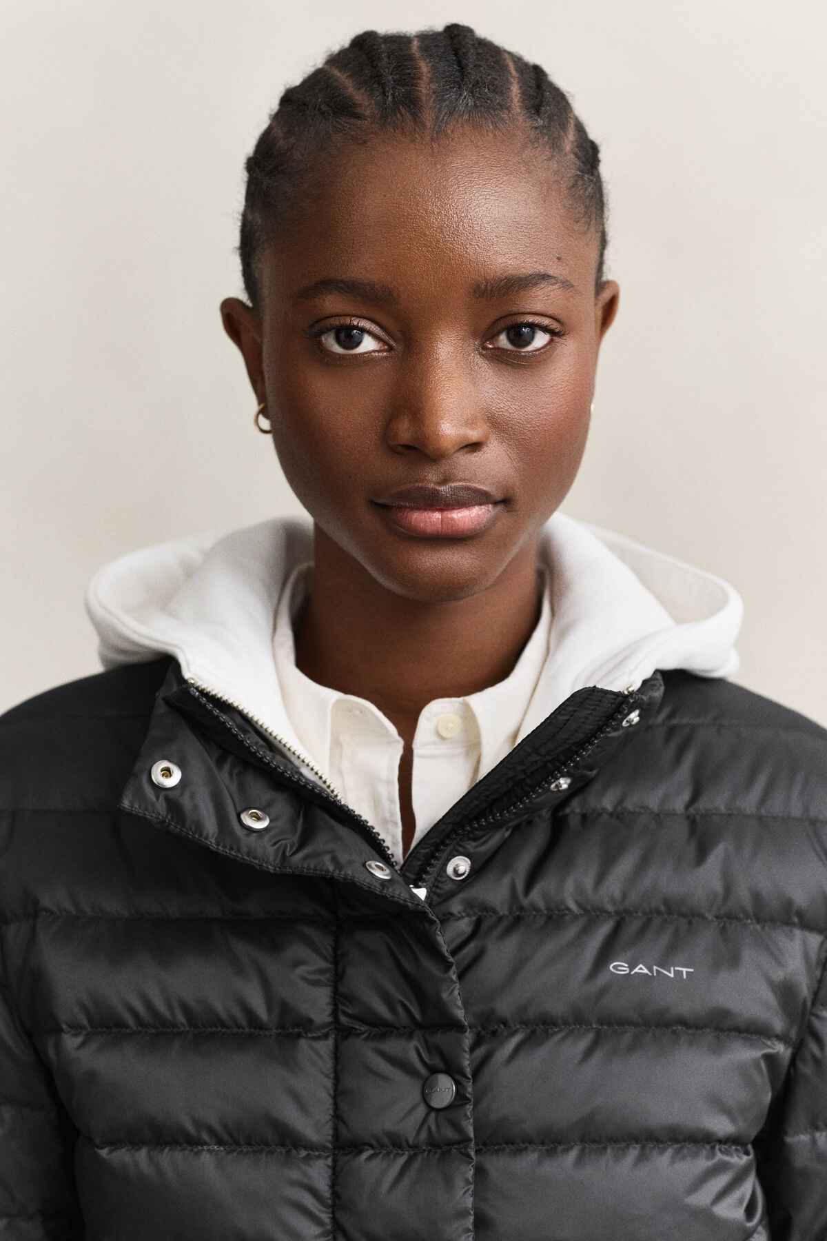 Light Down Jacket — BLACK
