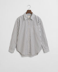 Relaxed Fit Classic Striped Poplin Shirt