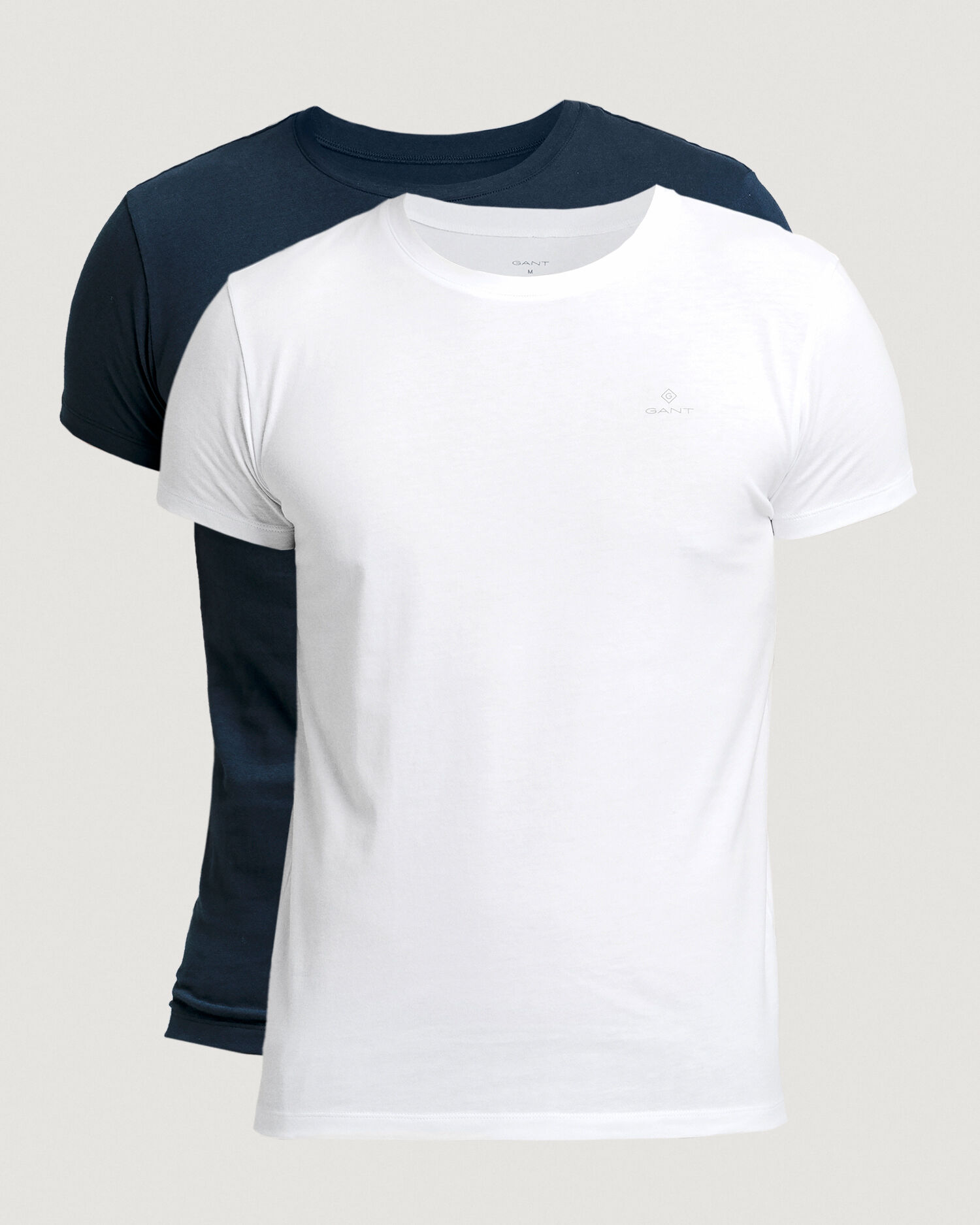 2-Pack Crew Neck T-Shirts - GANT