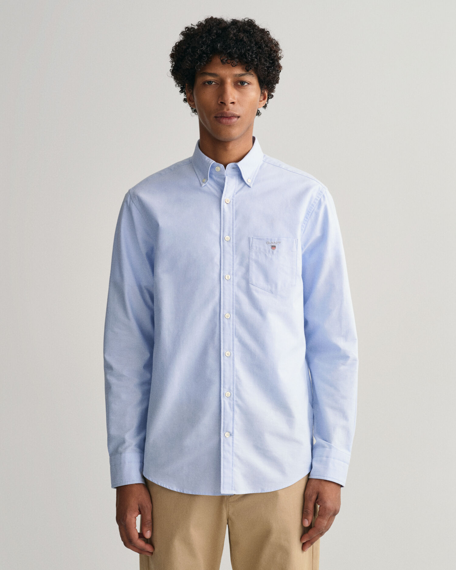 blue gant shirt