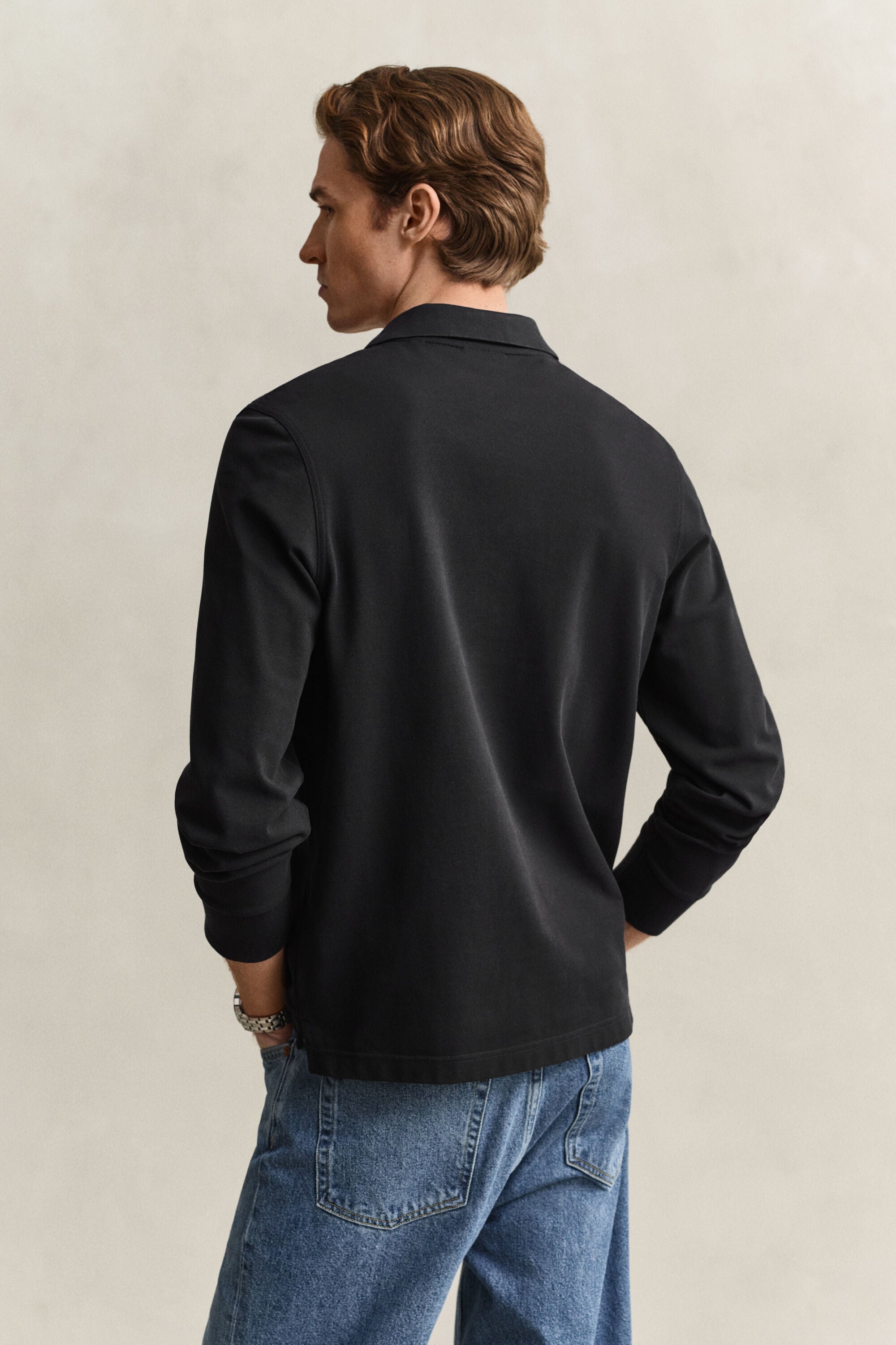 Long Sleeve Polo Shirt