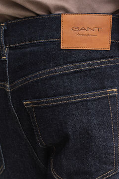 Slim Clean Wash Jeans — DARK BLUE 4