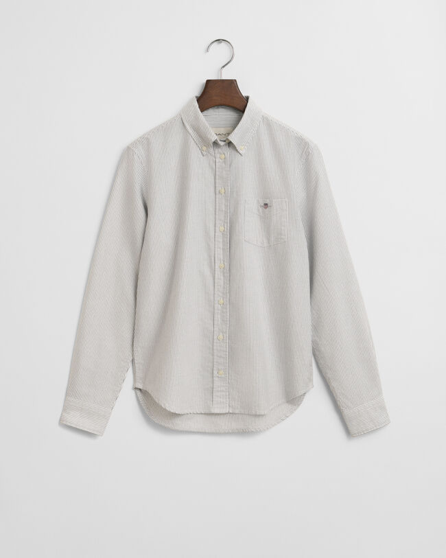 Regular Fit Classic Striped Oxford Shirt