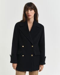 Wool Mid-Length Peacoat
