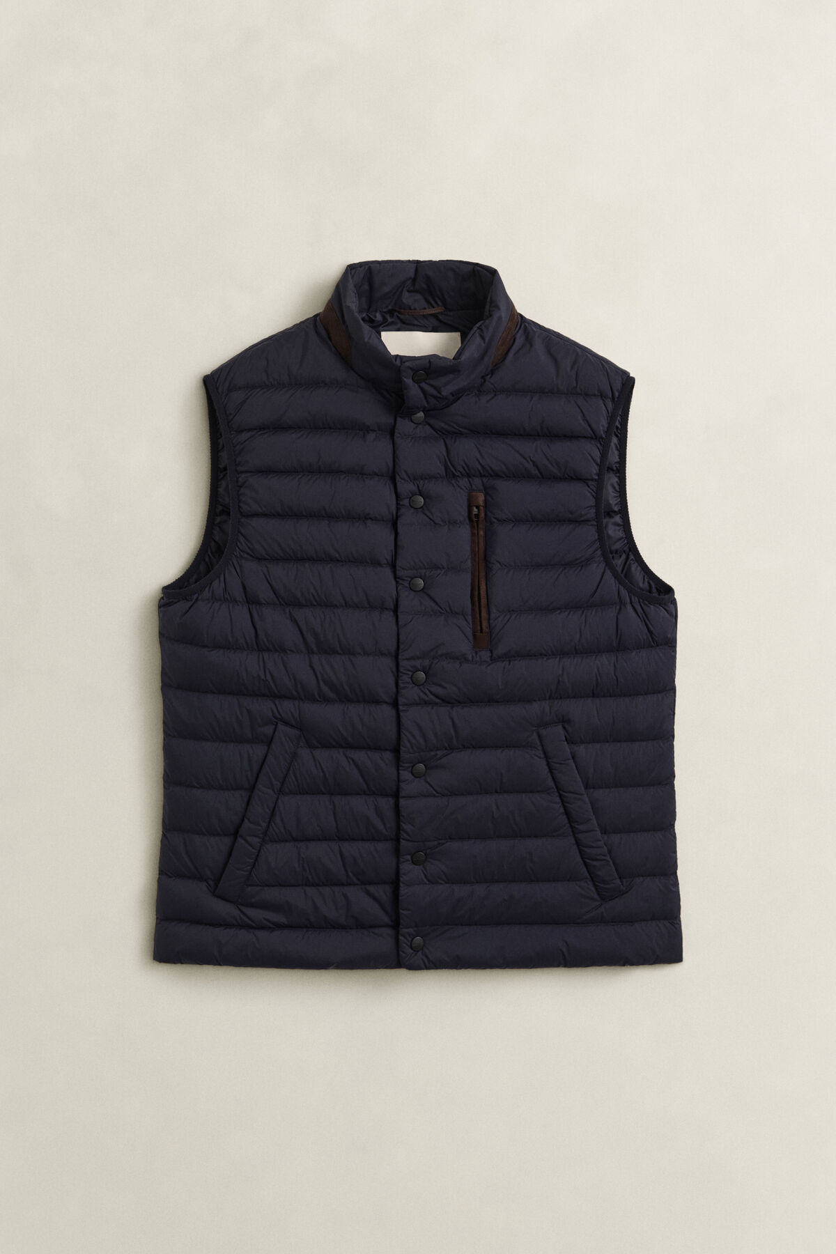 Ultralight Down Vest — EVENING BLUE