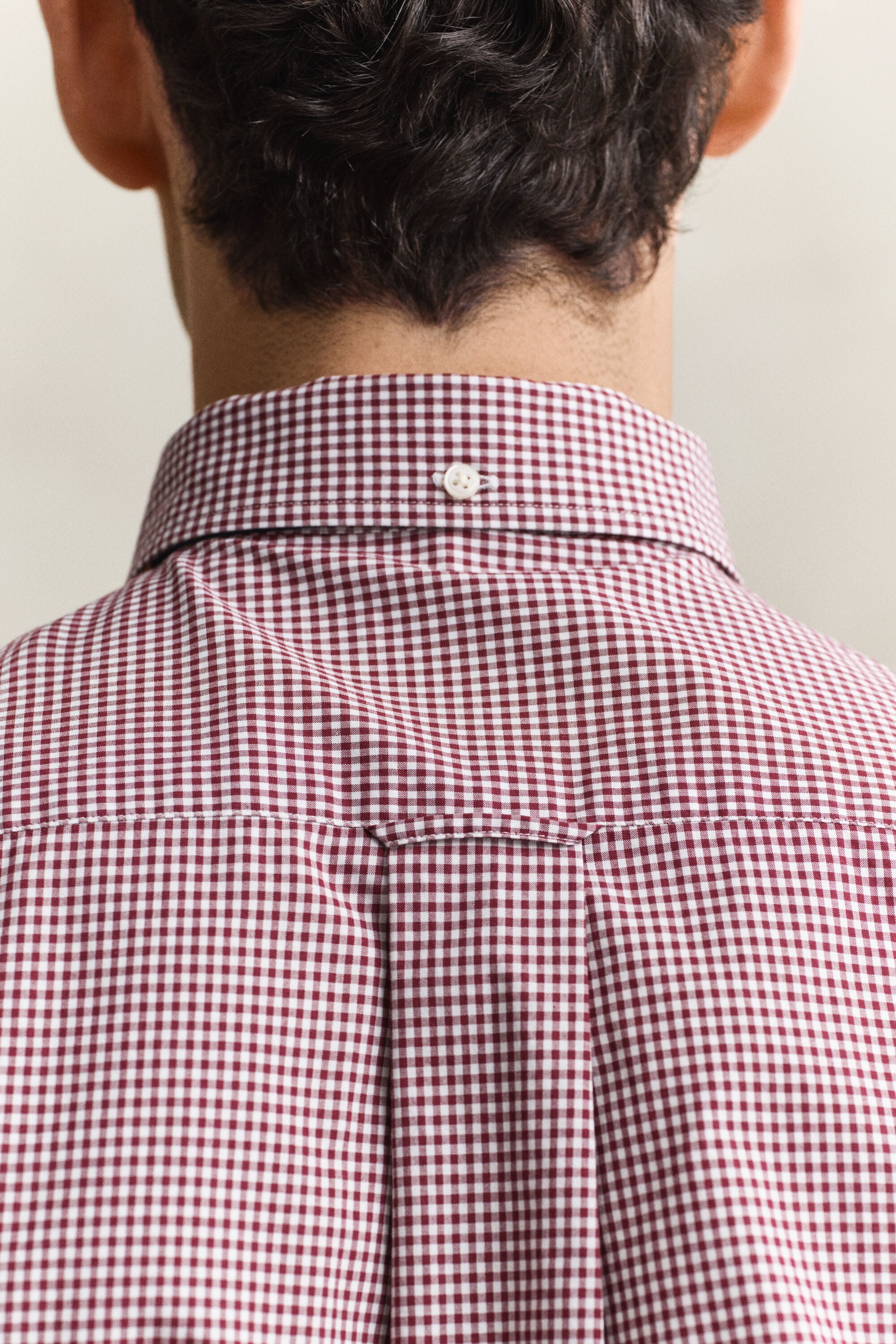 Gingham Classic Poplin Shirt