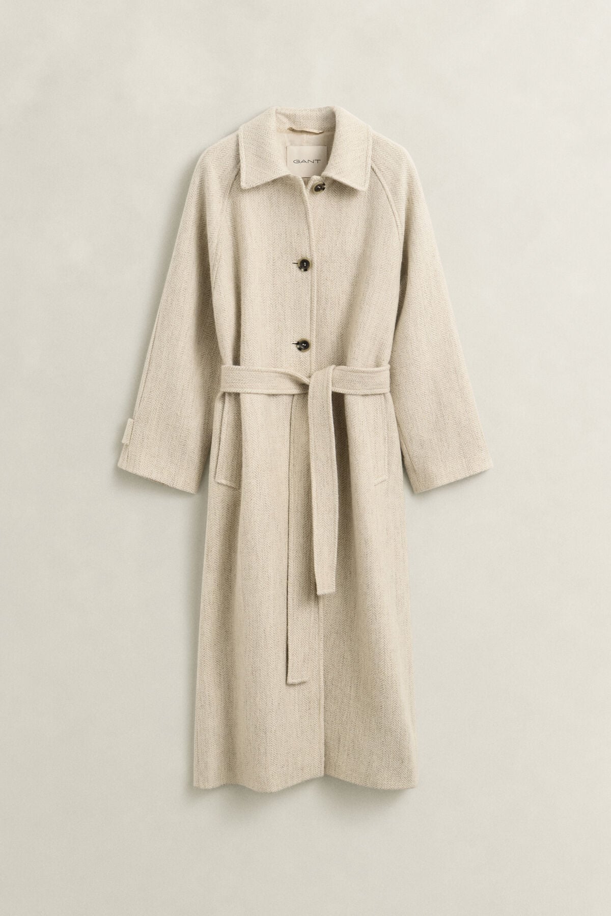 Balmacaan Coat — SOFT OAT