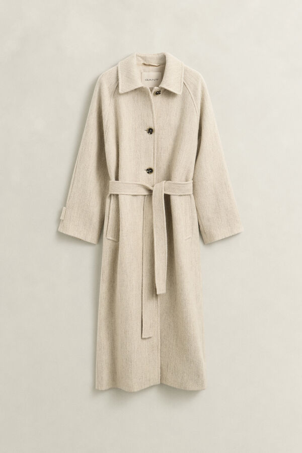 Balmacaan Coat — SOFT OAT