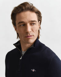 Classic Cotton Half-Zip Sweater