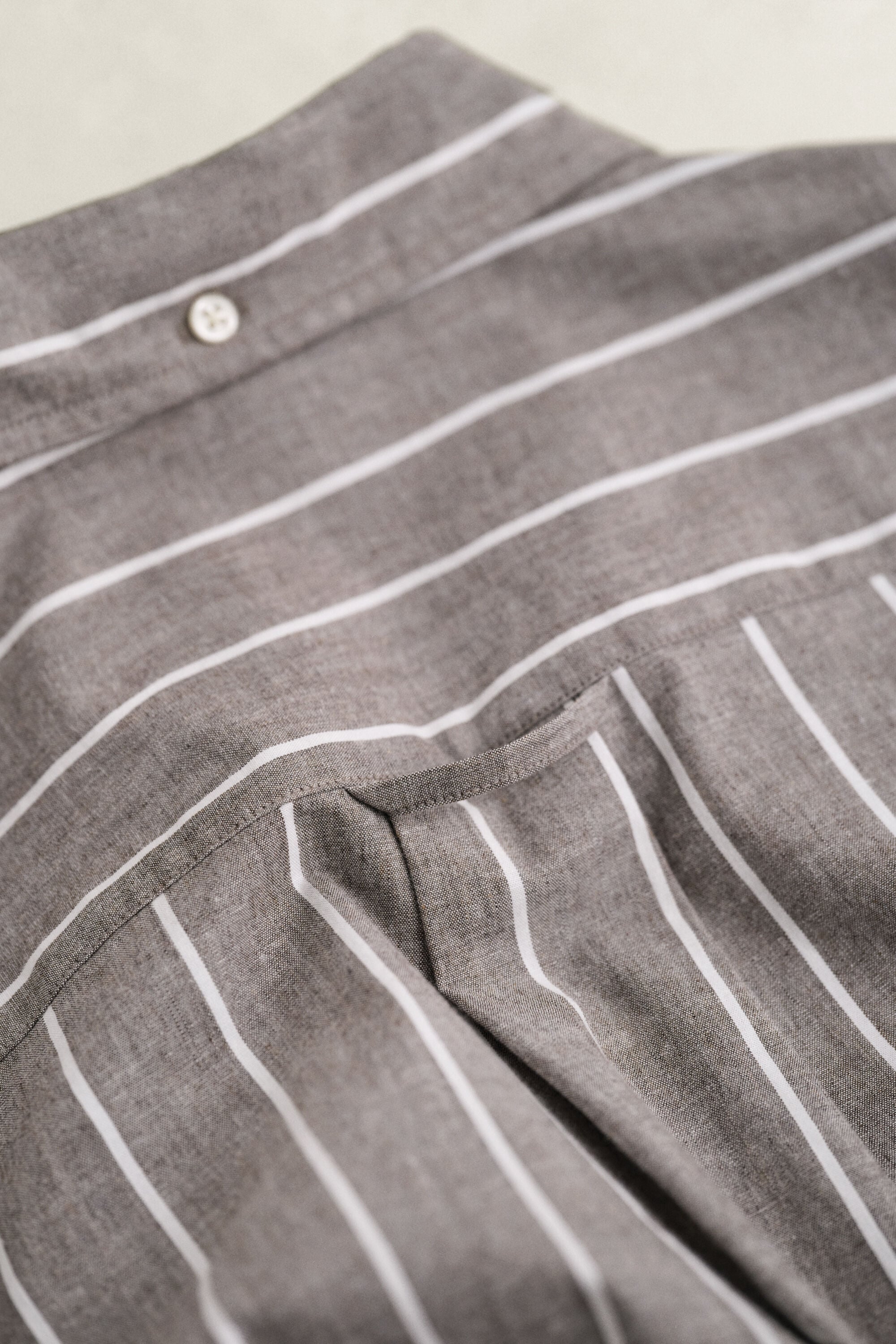 Striped Mélange Poplin Shirt