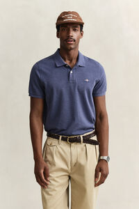 Regular Fit Shield Piqu&eacute; Polo Shirt