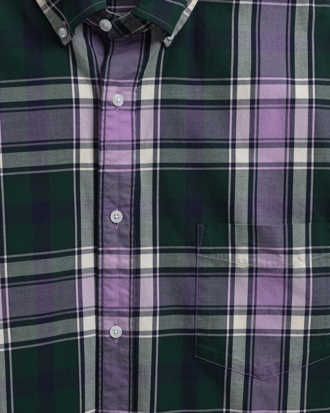 Oversized Twill Check Shirt