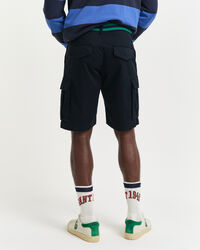 Relaxed Fit Twill Cargo Shorts