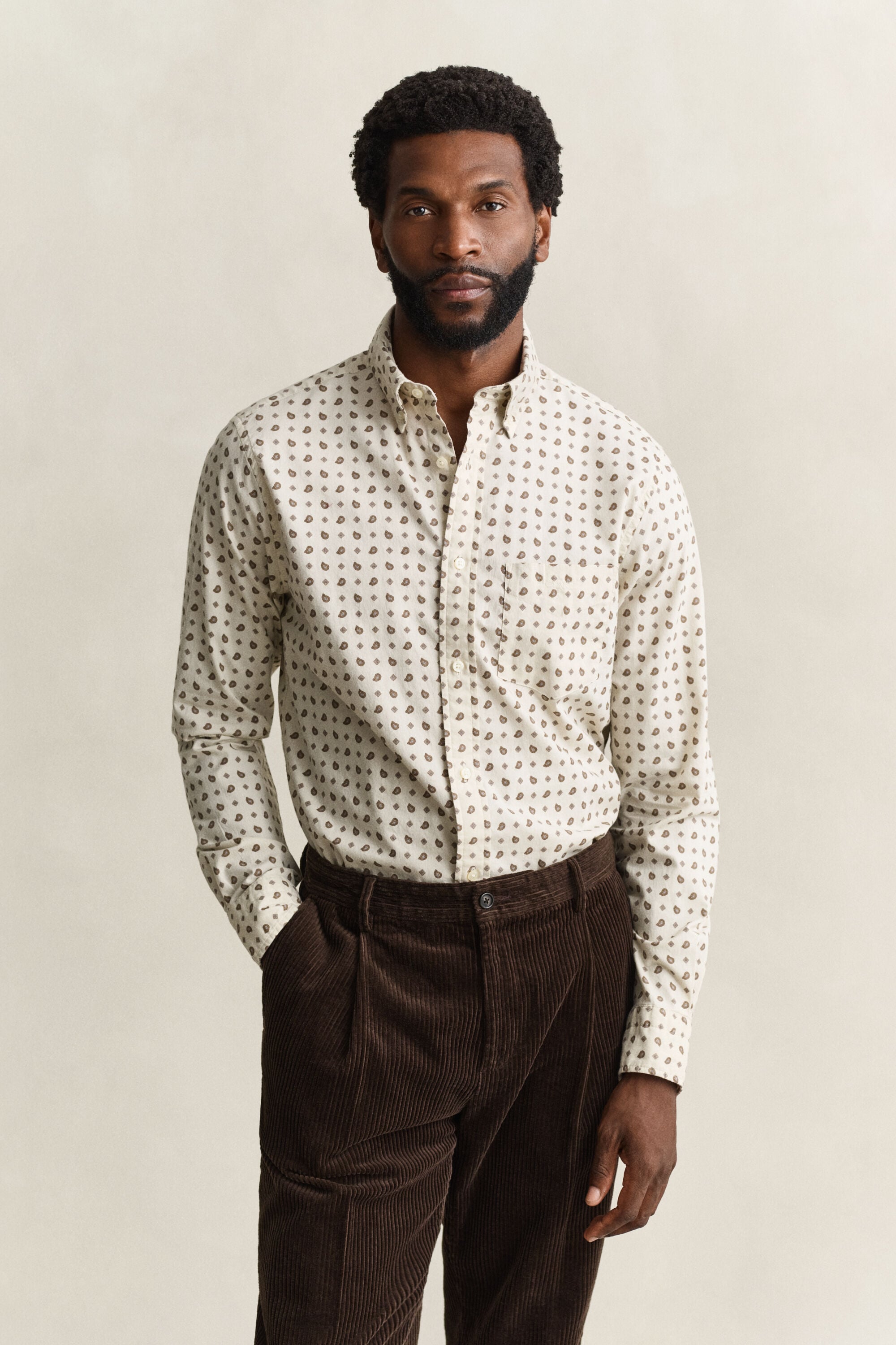 Paisley Twill Shirt