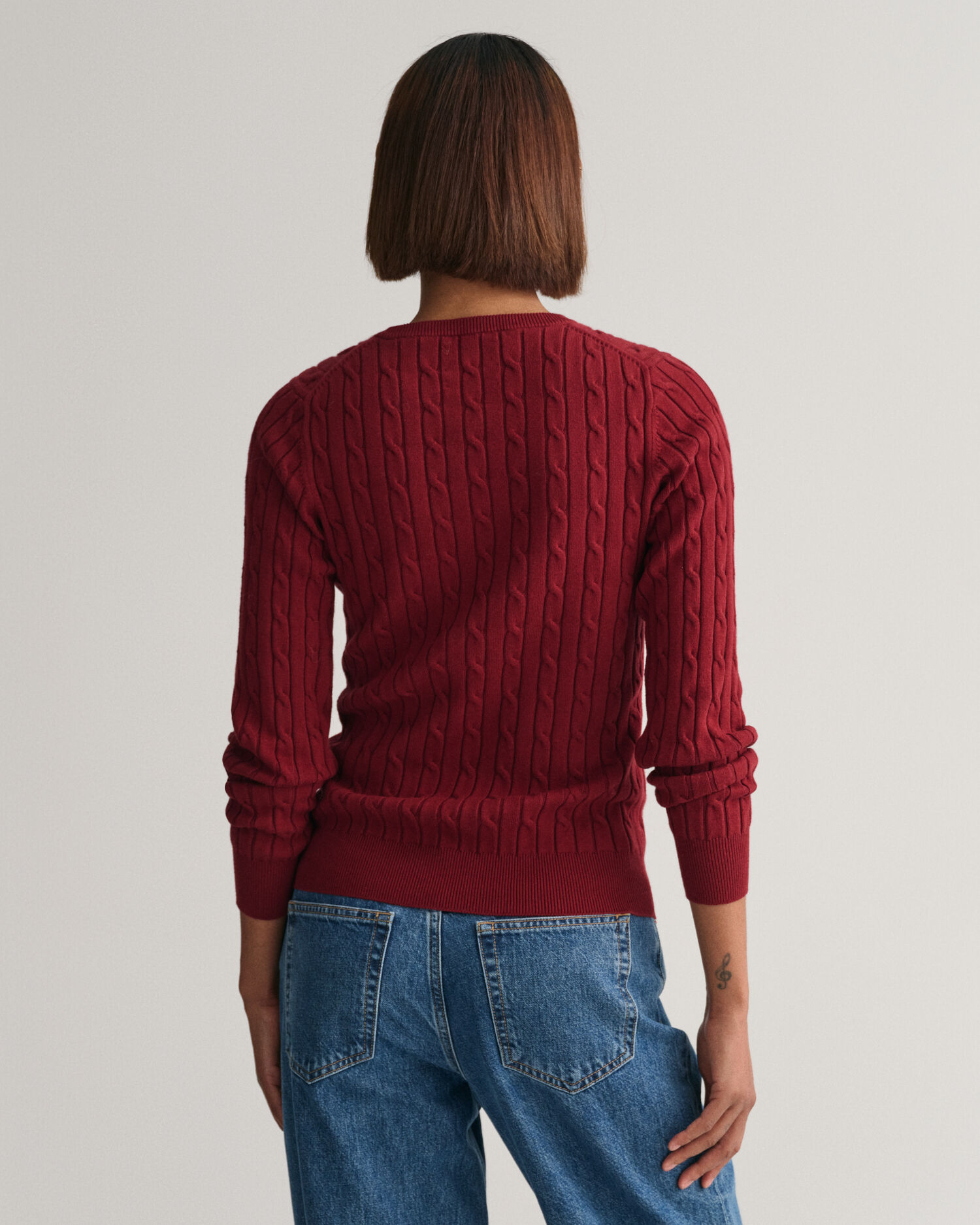 Cotton sale knit jumper