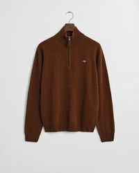Superfine Lambswool Half-Zip Sweater