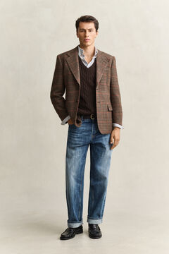 British Tweed Sports Jacket — SHADOW BROWN 9