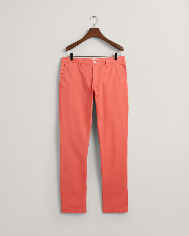 Slim Fit Sunfaded Chinos
