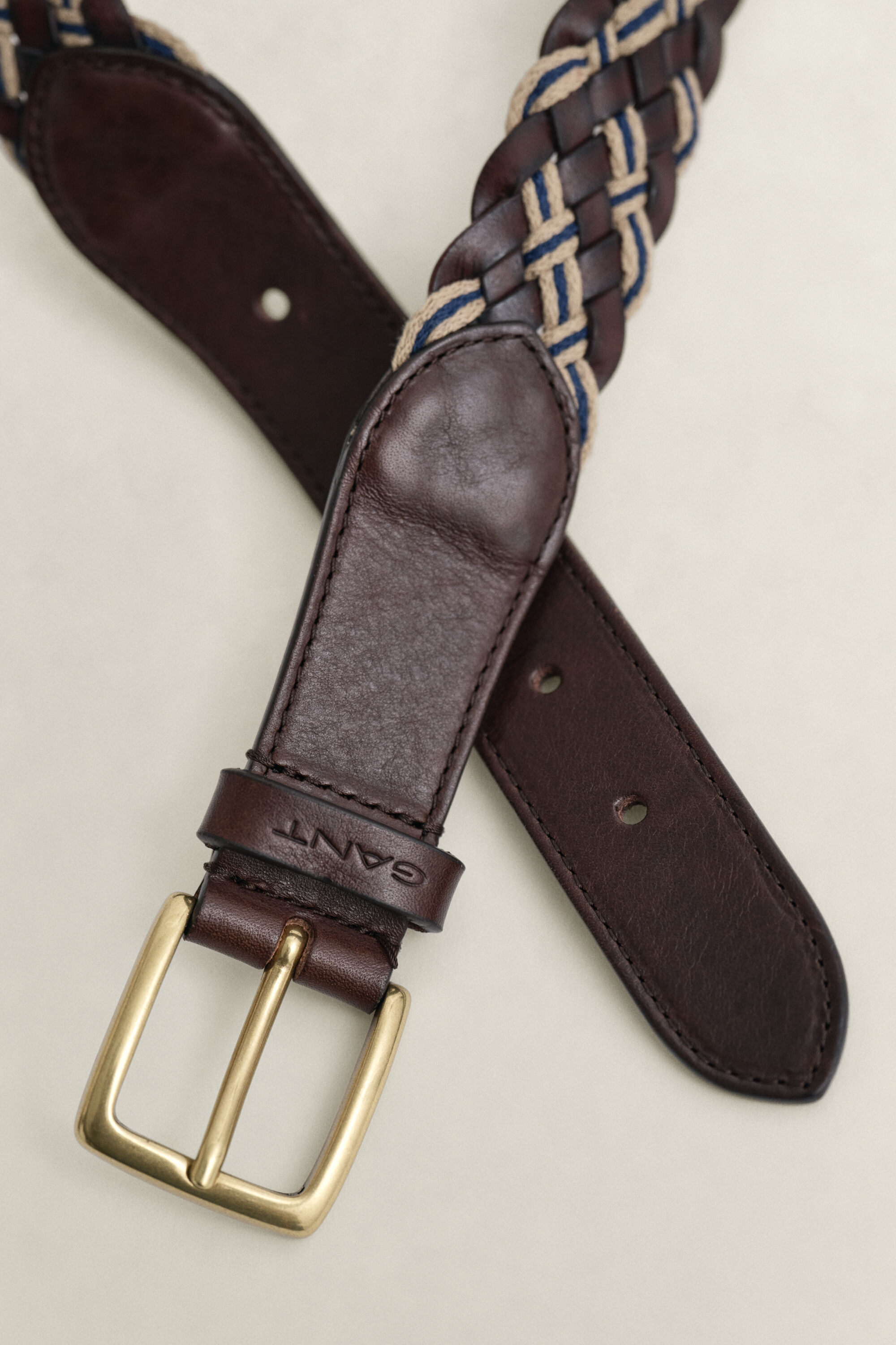 Braided Multicolored Belt