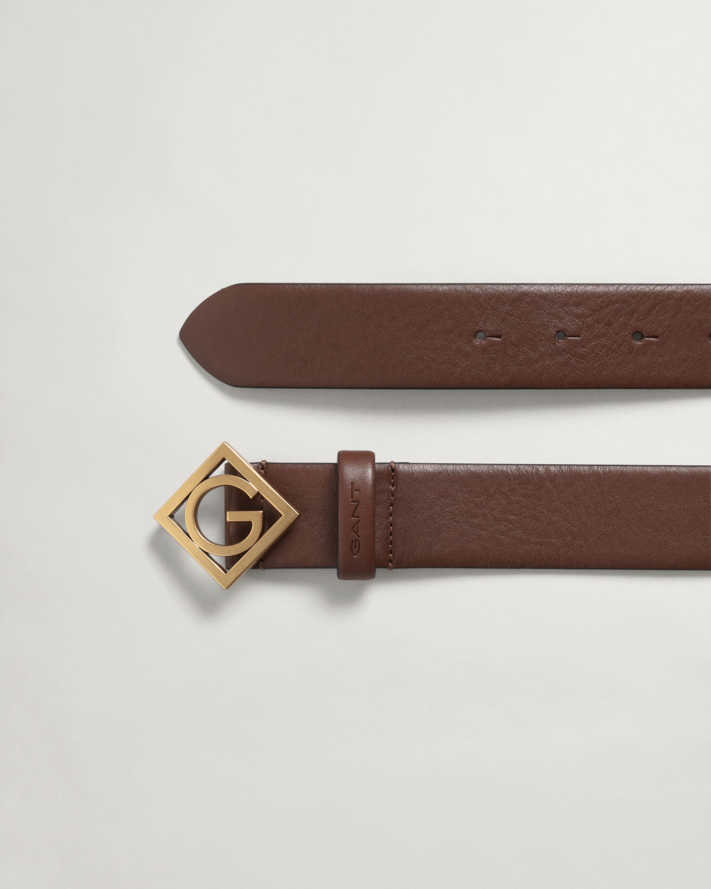 Icon G Buckle Leather Belt