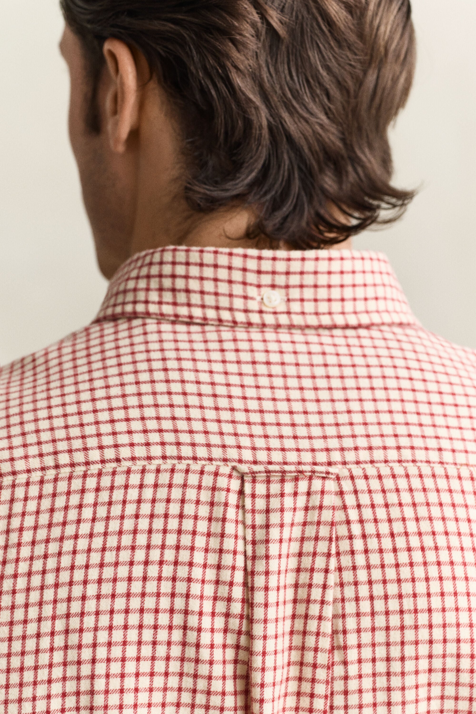 Checked Windblown Flannel Shirt