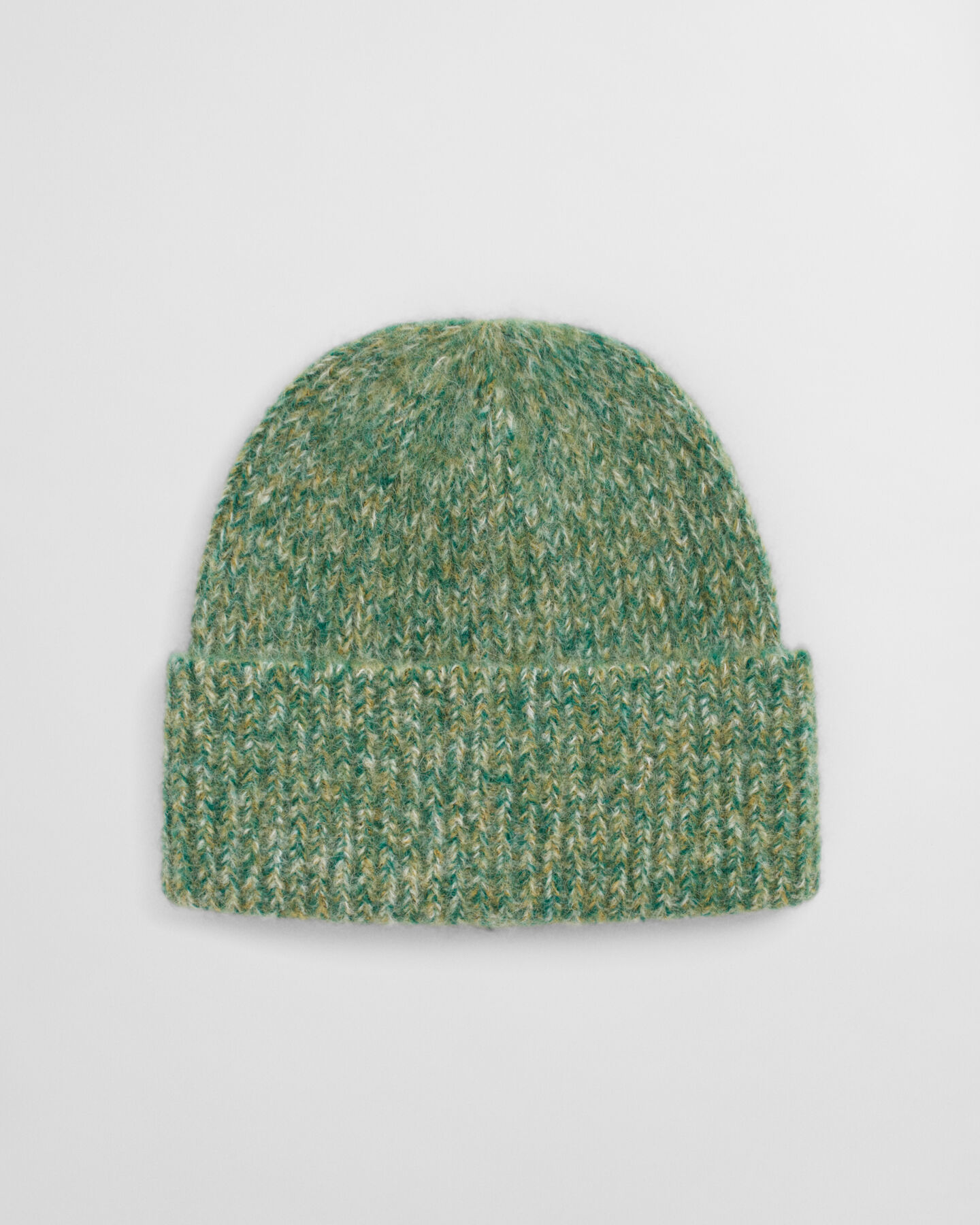 Ribbed Alpaca Wool Blend Beanie