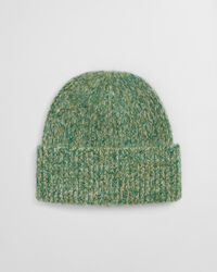 Ribbed Alpaca Wool Blend Beanie