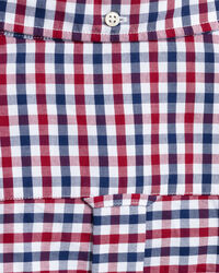 Regular Fit 2-Color Gingham Oxford Shirt