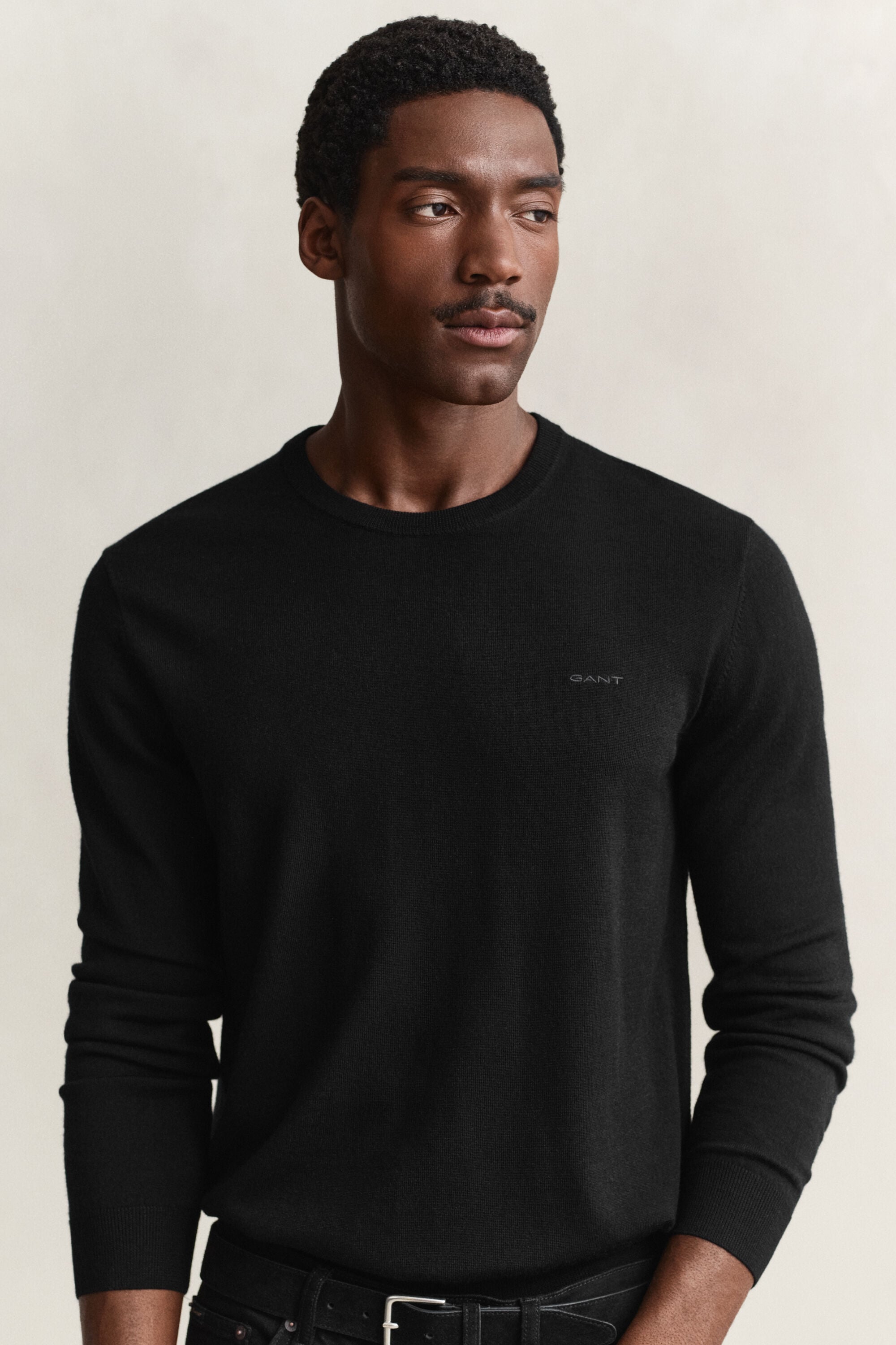 Merino Wool Crew Neck Sweater