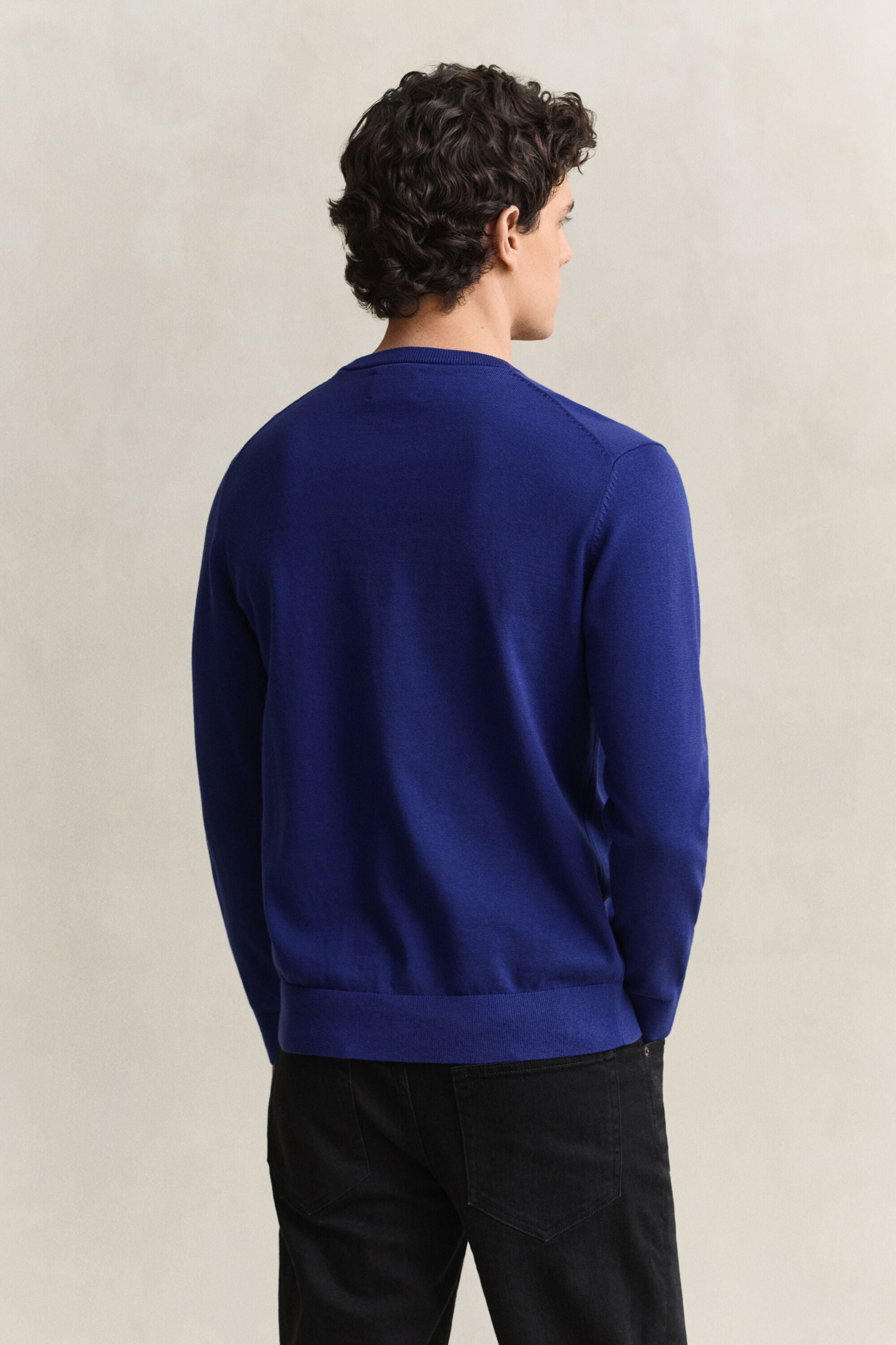 Classic Cotton Crew Neck Sweater