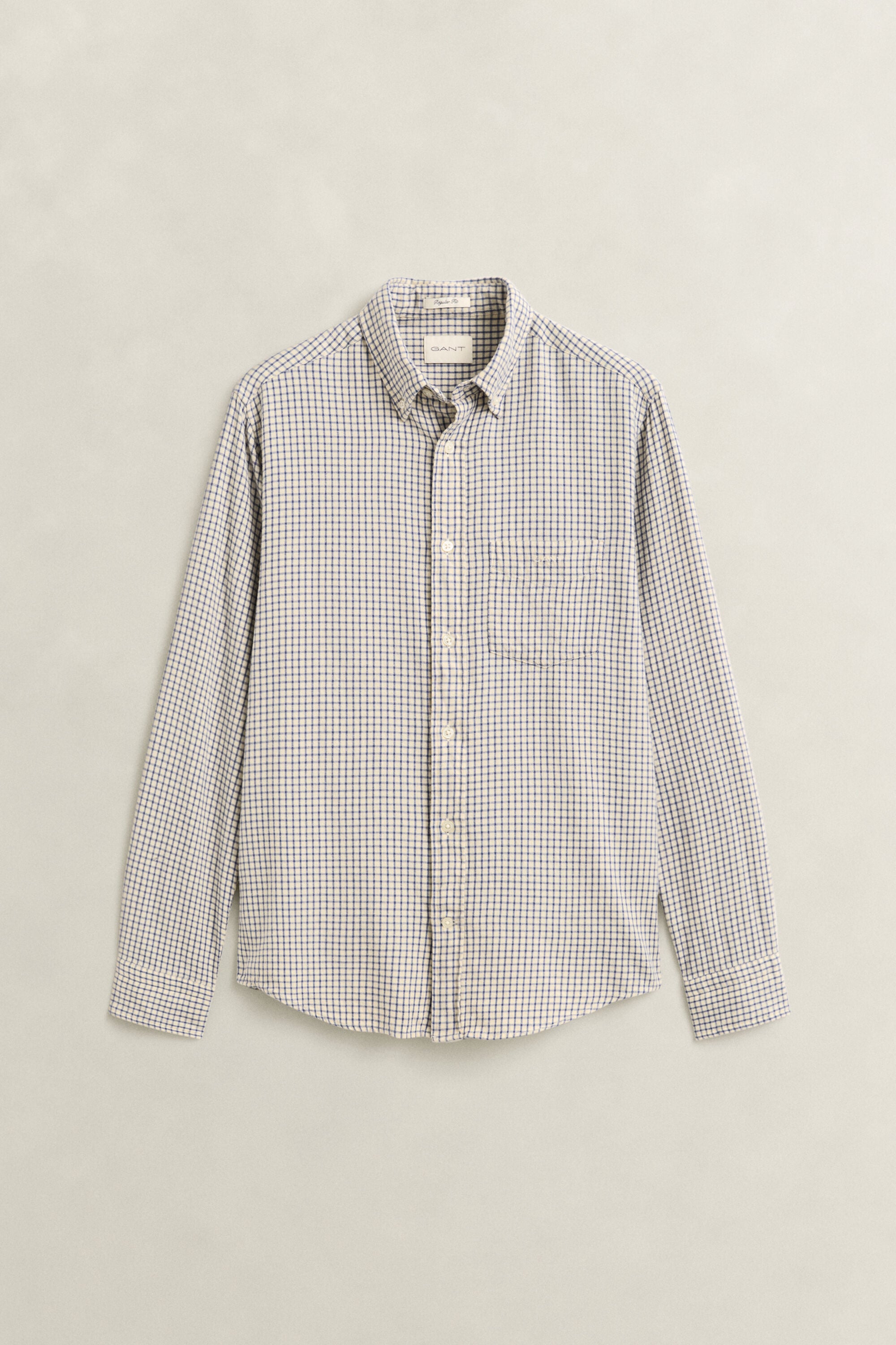 Checked Windblown Flannel Shirt