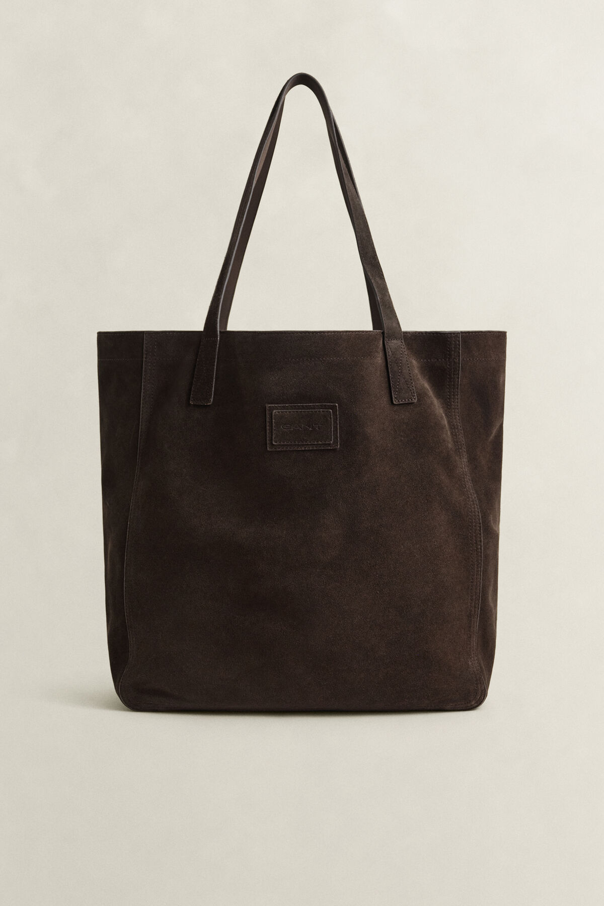 Suede Tote Bag — RICH BROWN
