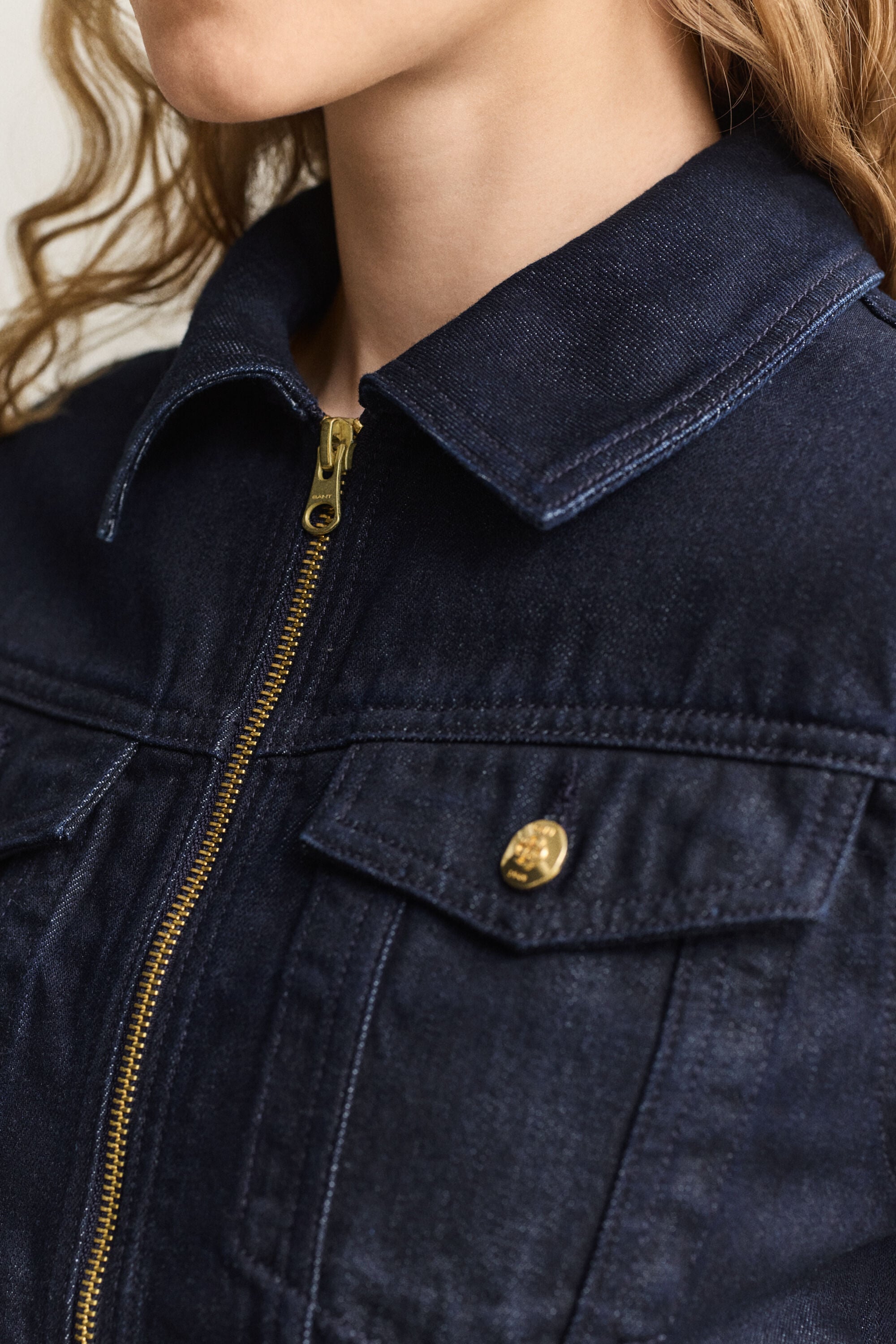 Fitted Denim Jacket