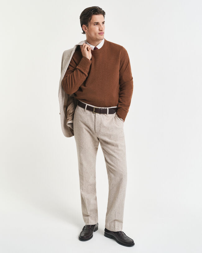 Slim Fit Donegal Suit Pants