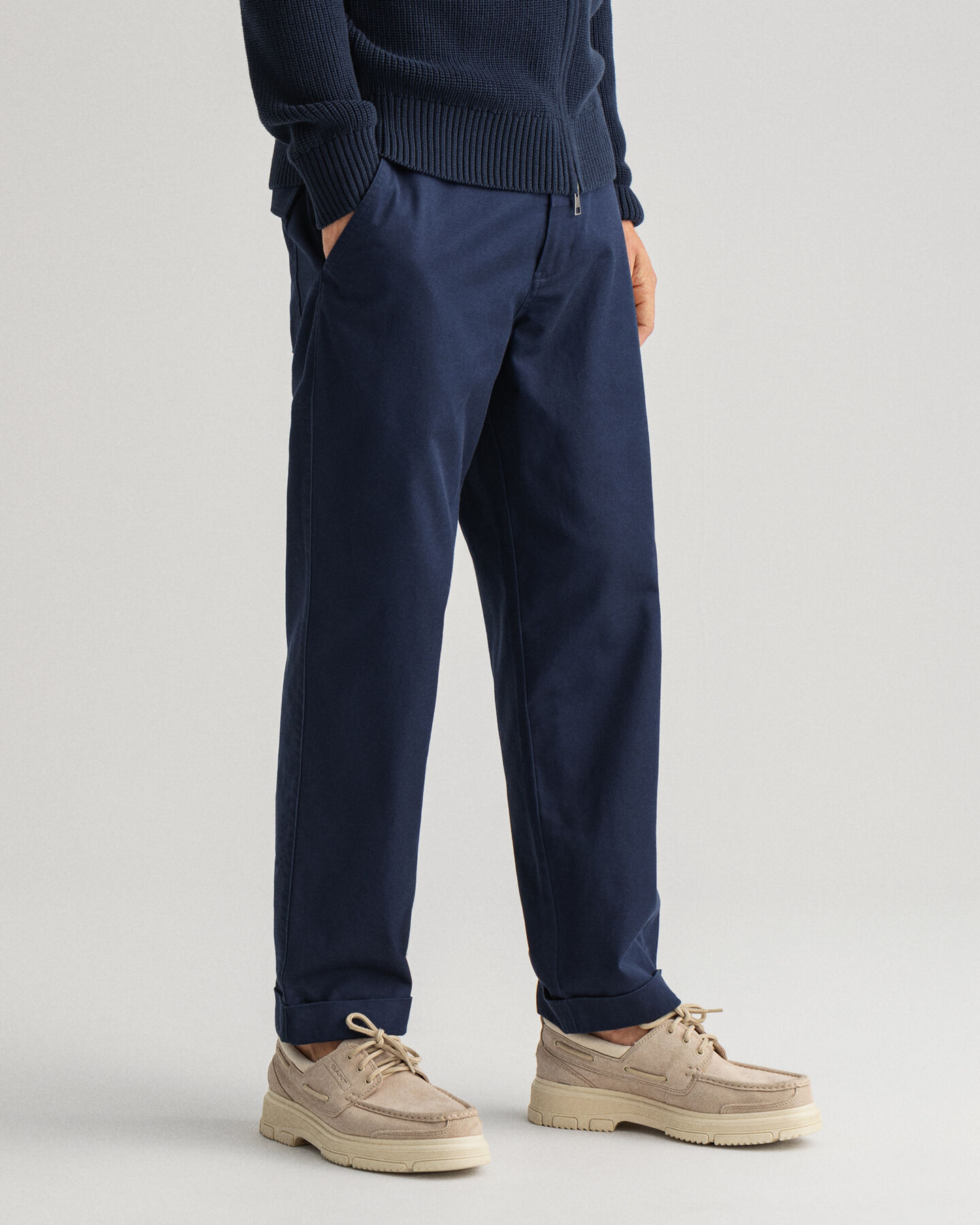 Tapered Cotton Chinos