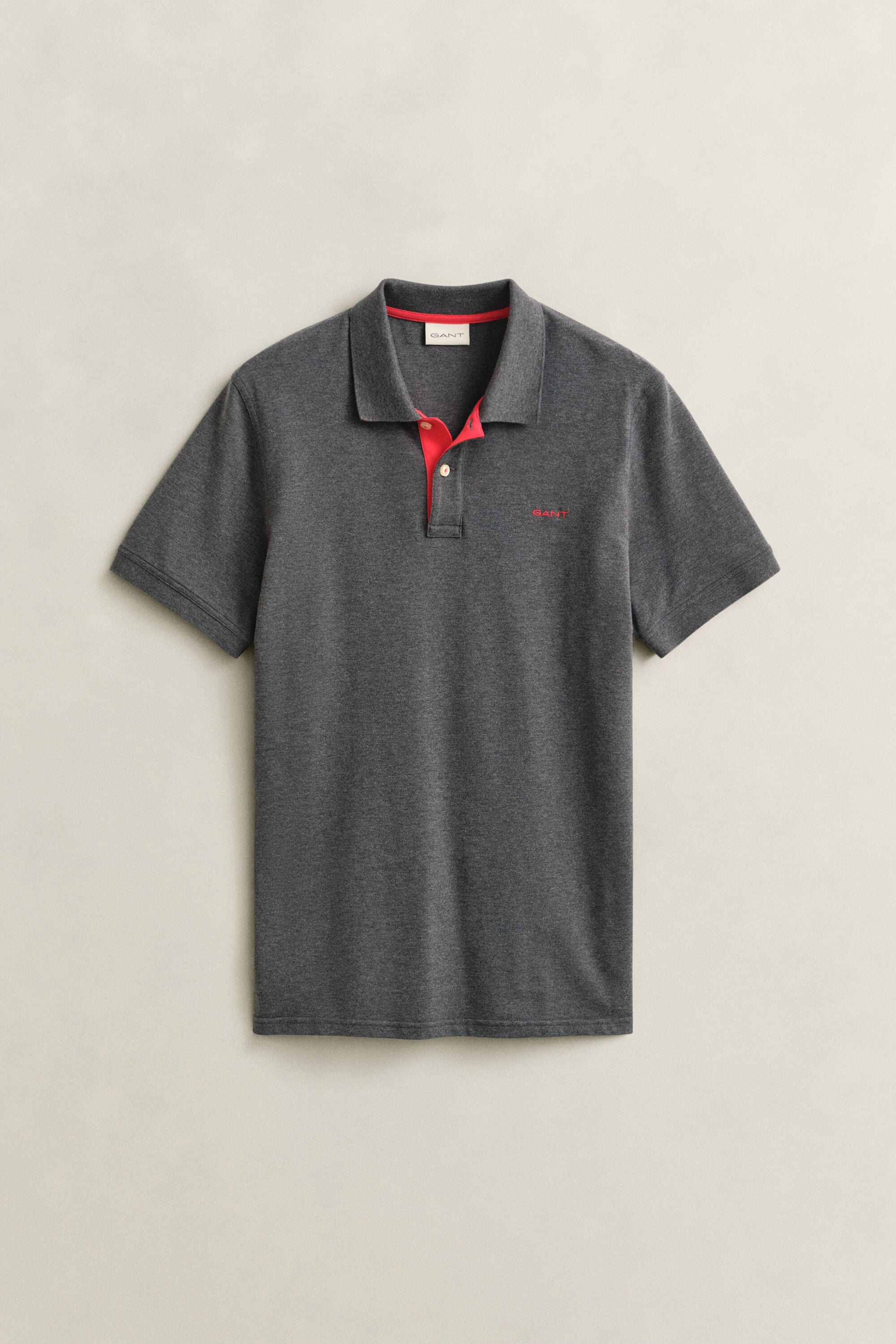 Contrast Piqué Polo Shirt