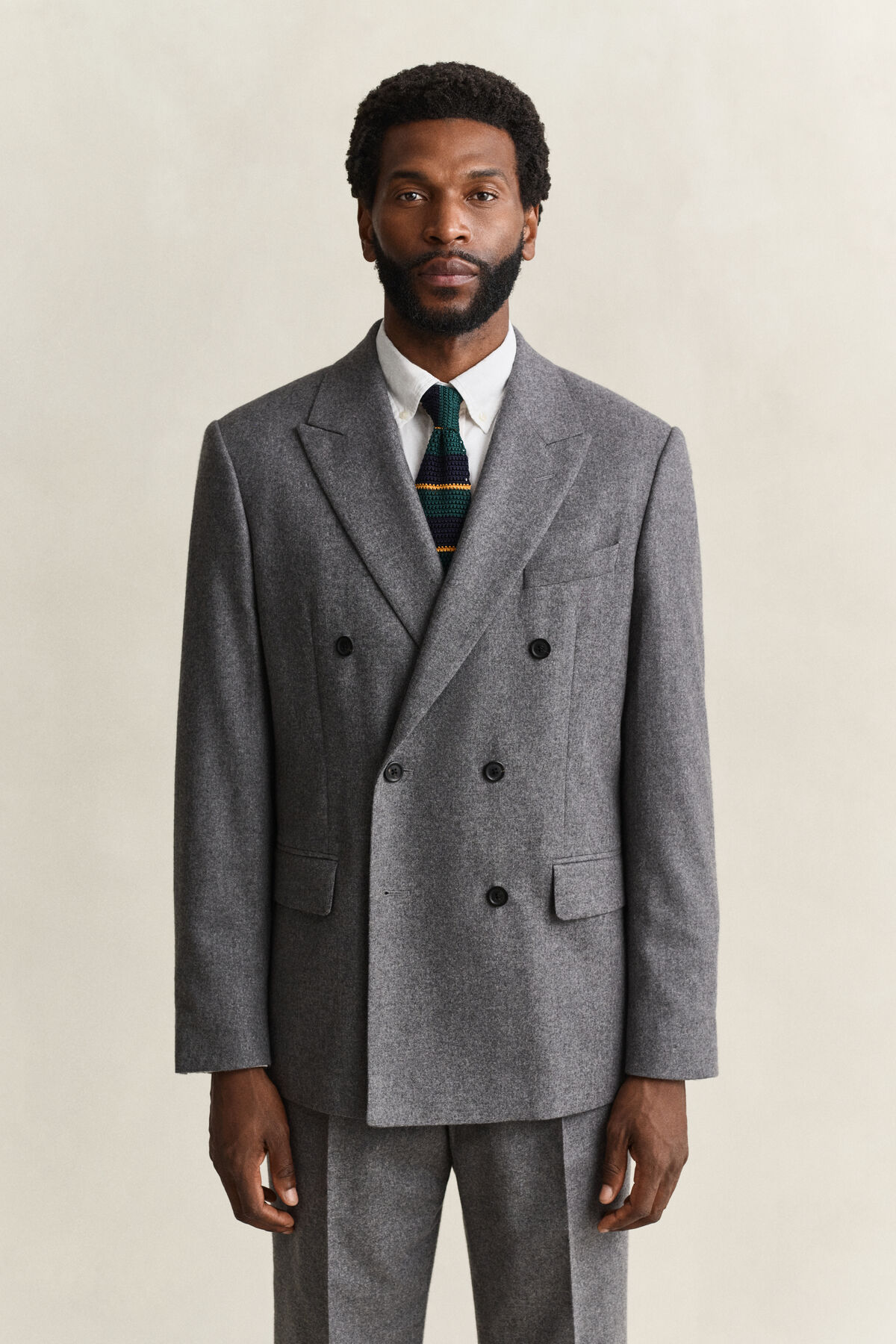 Cashmere Suit Jacket — DUSKY ANTHRACITE