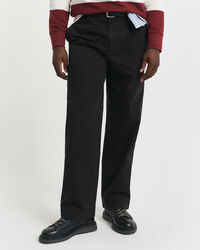 Relaxed Fit Cotton Twill Chinos