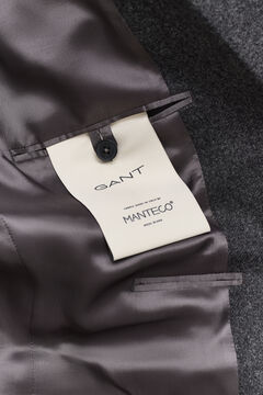 Classic Flannel Wool Club Blazer — DUSKY ANTHRACITE 5